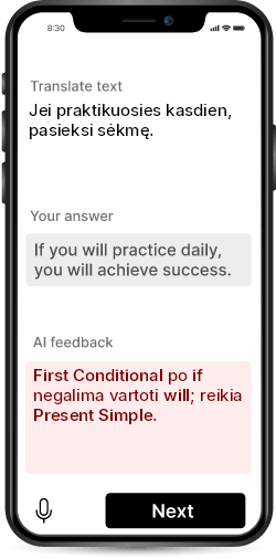 Anglų gramatikos treniruoklis